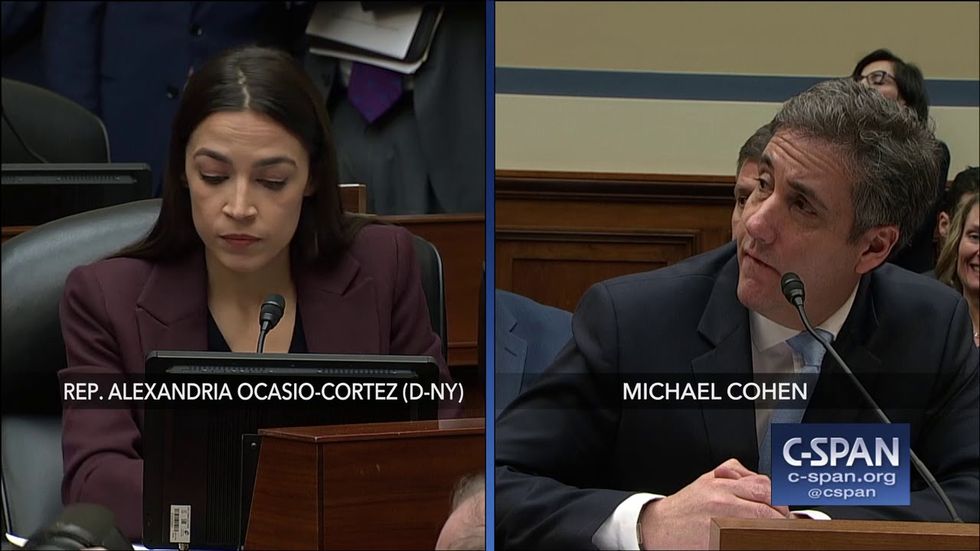 If you missed AOC’s questions to Cohen and what she gave us as next steps against Trump, here is your chance. #RemoveTrump. https://t.co/NNBwPRLqYt