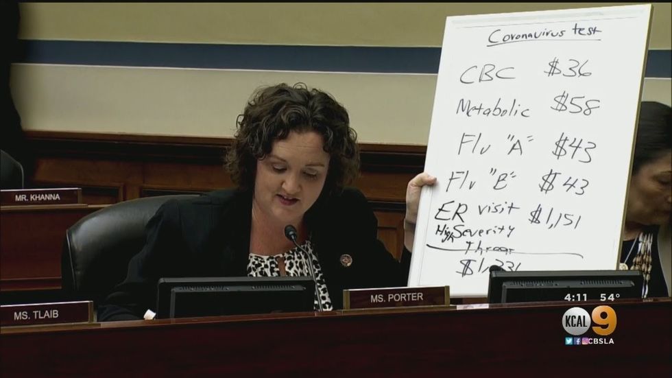 First, @katieporeroc forced the Head of the CDC to agree to free Coronavirus Testing. Watch her. Then @SpeakerPelosi negotiated a deal, free testing, 14days paid sick leave and more.  Read her words. Be safe!  #DemsWork4America #RememberInNovember  https://t.co/82cTer4PLn