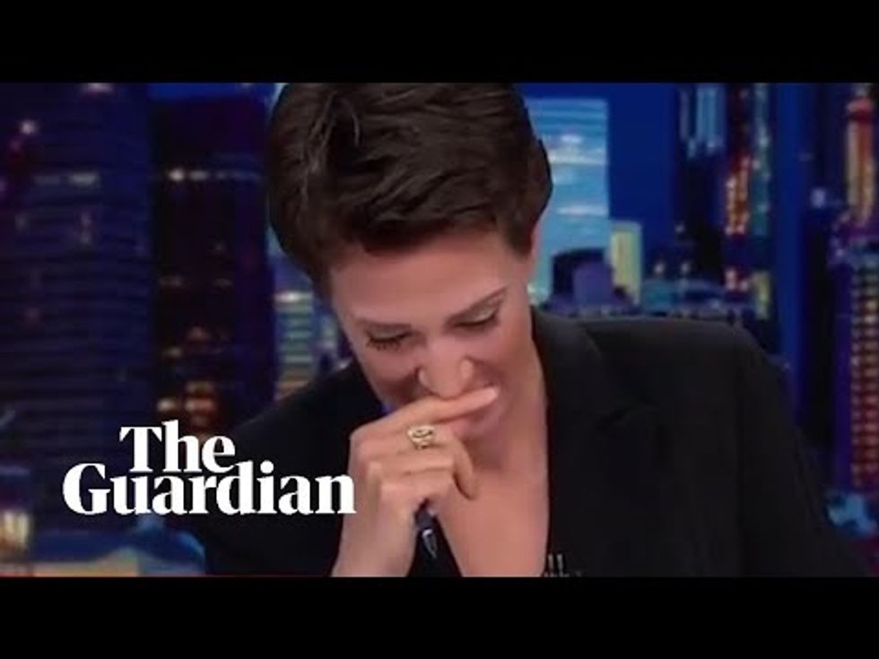 Rachel Maddow cried last night. Corey Lewandowski said Womp, Womp. These reactions define our divided country. Watch the videos. Needless to say, I choose Rachel. As to Lewandowski and his sick ilk-  how did so many become so evil and heartless!  https://t.co/v5nrqaQ3Tx