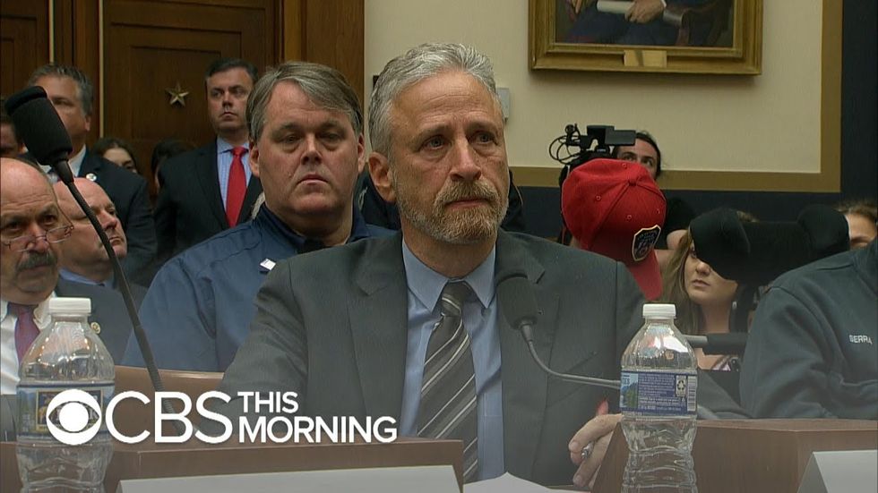 Watch Jon Stewart and think about who Americans can be and who the GOP is. #Fund911Heroes https://t.co/FA2uKpMv4H