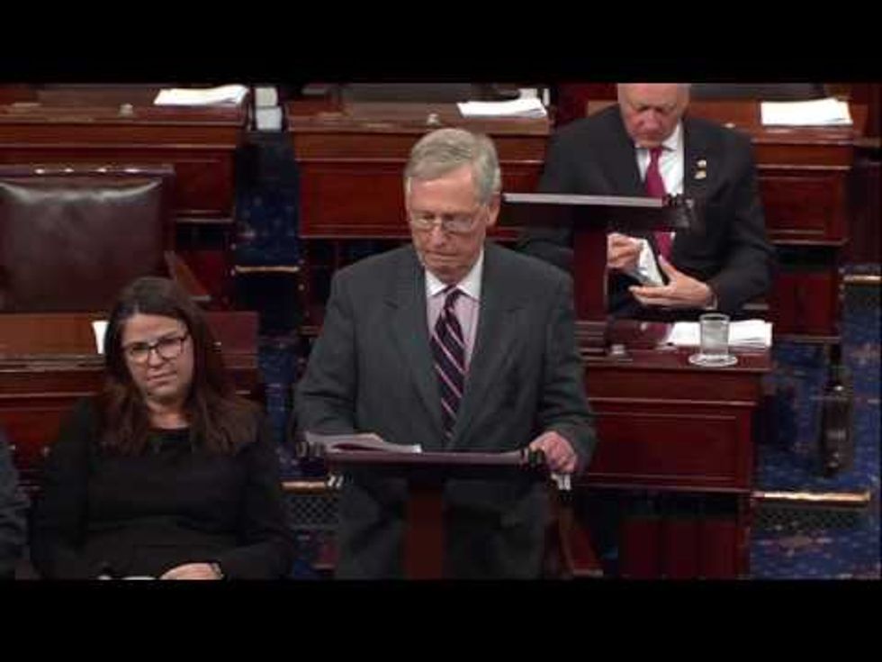 Mitch McConnell Uses Obscure Senate Rule To Refuse To Let Elizabeth Warren Speak #FUMitch https://t.co/tBsH2zYPNZ