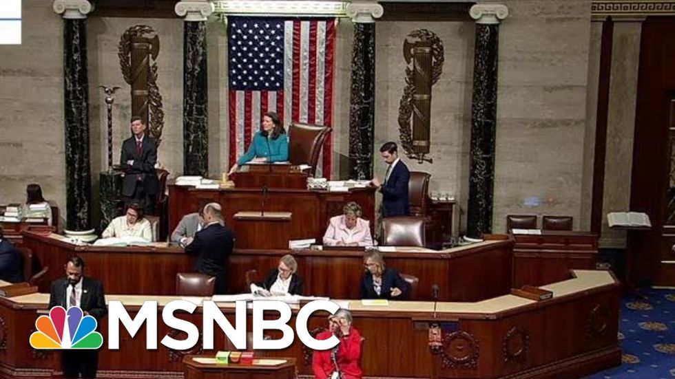 Historic: watch the moment the House rebuked Trump’s racism. Well worth watching. This extraordinary rebuke of #TrumpRacism is the first rebuke of a President in the House in more than 100 years. https://t.co/GxSjkYH4cR
