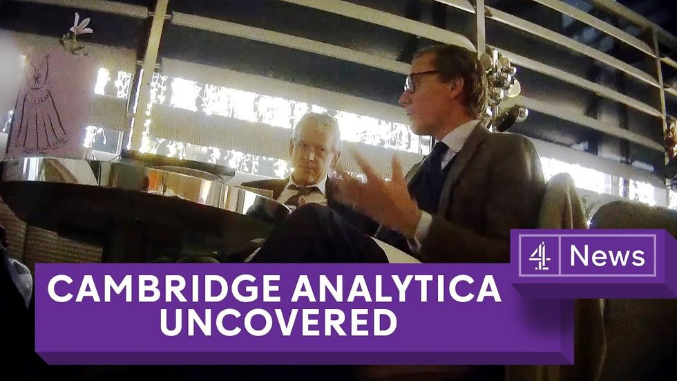 At 3PM EST Britain’s Channel 4 News will air their undercover investigation of Cambridge Analytica.  

Both Cambridge and Facebook threatened to sue them for airing this exposé.  Channel 4 does’t care!!

Watch it here and RETWEET!  https://t.co/jB5XGXgLTX