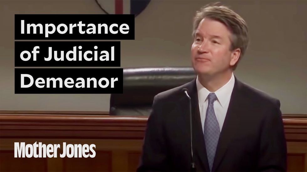 As Judge Kavanaugh summarized (watch his speech), a man who doesn’t evidence “judicial temperament” and is a “political partisan” doesn’t belong on a court, especially one that is Supreme. Keep calling (202) 224-3121. #StopKavanaugh  https://t.co/VxmO1suB8D