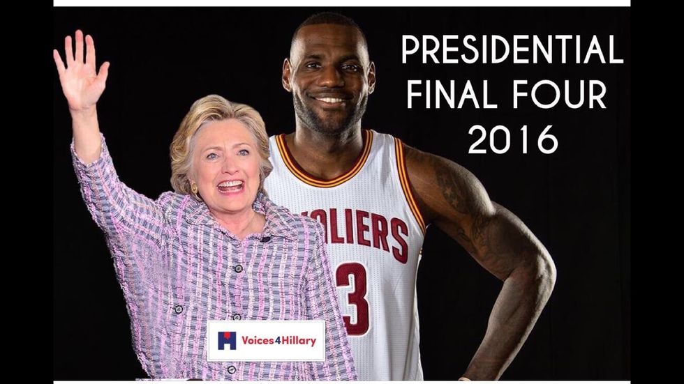 Did you know Presidential Elections have their own Final Four?   Check it out here.  Voices4Hillary spoke with Carol Evans of Executive Women for Hillary about The Presidential Final Four, which by tradition starts on Friday morning and ends on 9pm on Monday.