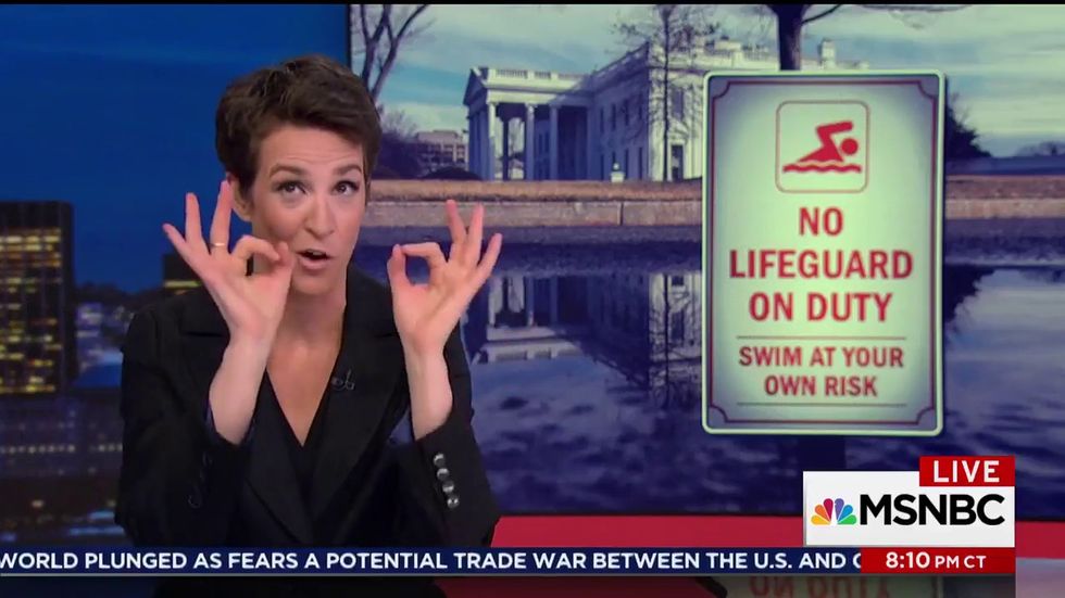 Maddow puts money on Trump pardoning Michael Flynn on Sunday afternoon to distract from Stormy Daniels.

https://t.co/rBn0lkDlxd