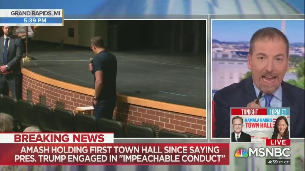 Republican Representative Justin Amash continues his fight to denounce Barr and impeach Trump: Twitter and Town Hall. Check this out. #ImpeachmentNow https://t.co/XGyi3gaTaS