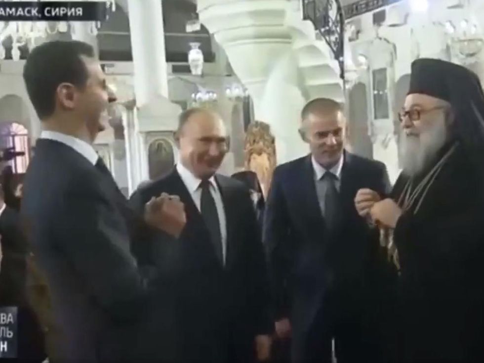 The one thing that unites all world leaders: mocking the US president on camera https://t.co/GrRSzHiVL0