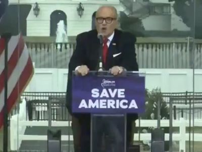 Arrest ⁦@RudyGiuliani⁩ for inciting a violent coup.  https://t.co/NKCxlk3GL5
