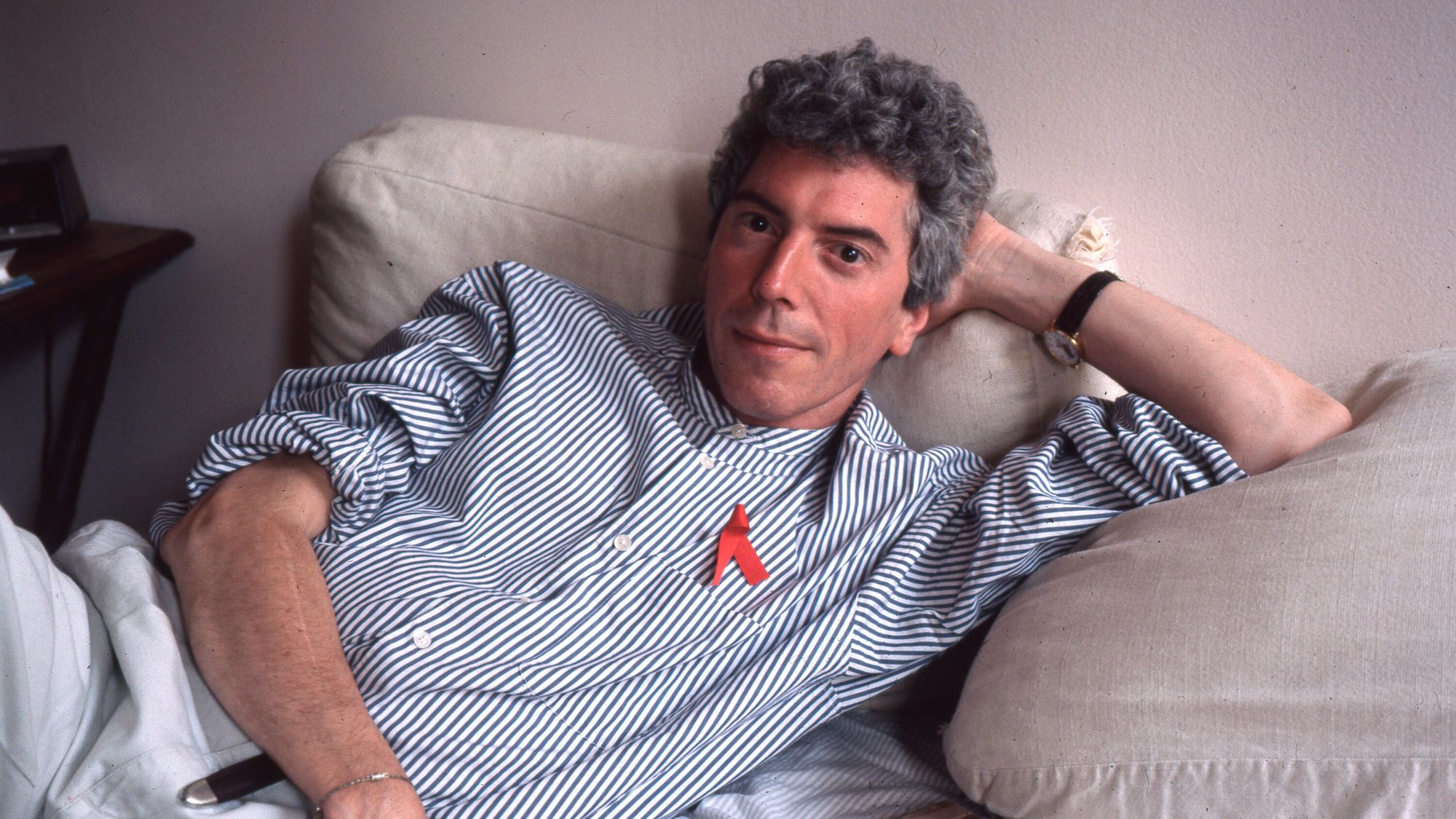 The creator of the red ribbon for AIDS awareness and "Day without Art