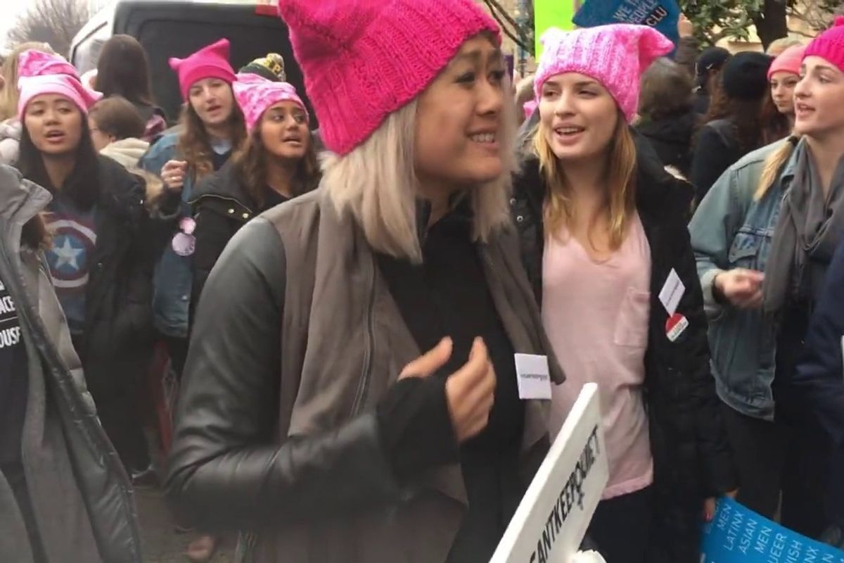 Women's March I Can't Keep Quiet